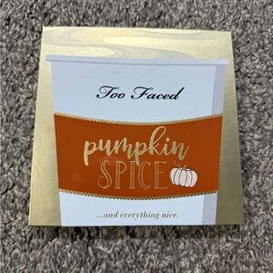 Too Faced Pumpkin Spice Collection